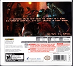 Nintendo 3DS Resident Evil Revelations Back CoverThumbnail